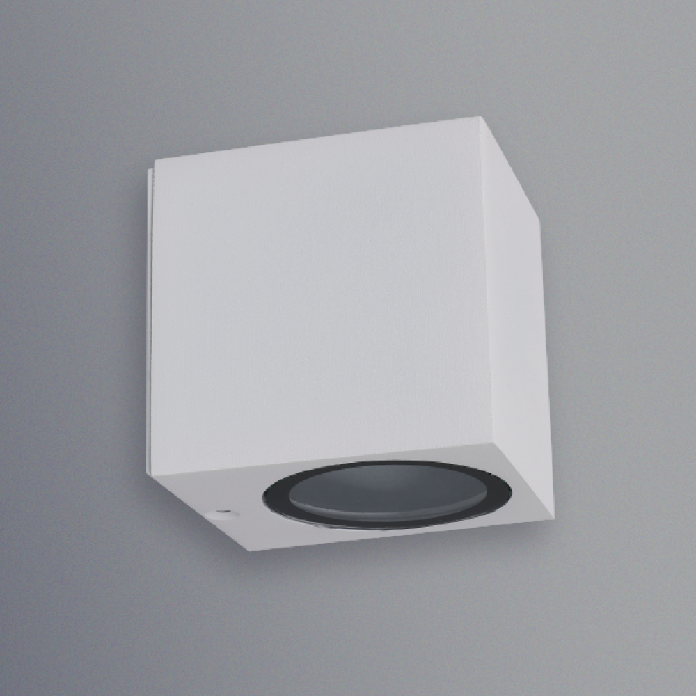 إطار مصباح جداري KENWELL / مفرد - أبيض