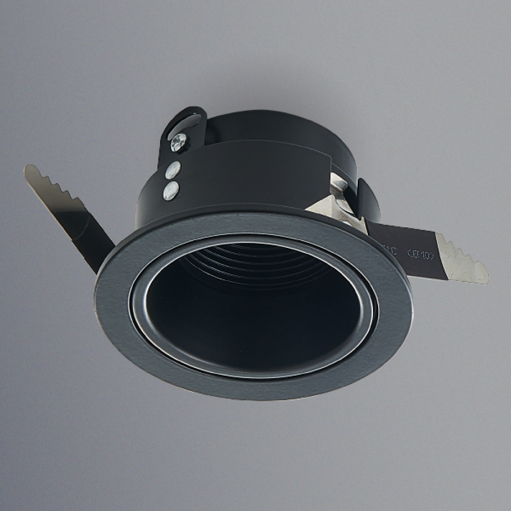 اطار كينويل 7سم مانع للتوهج ألومنيوم متحرك اسود