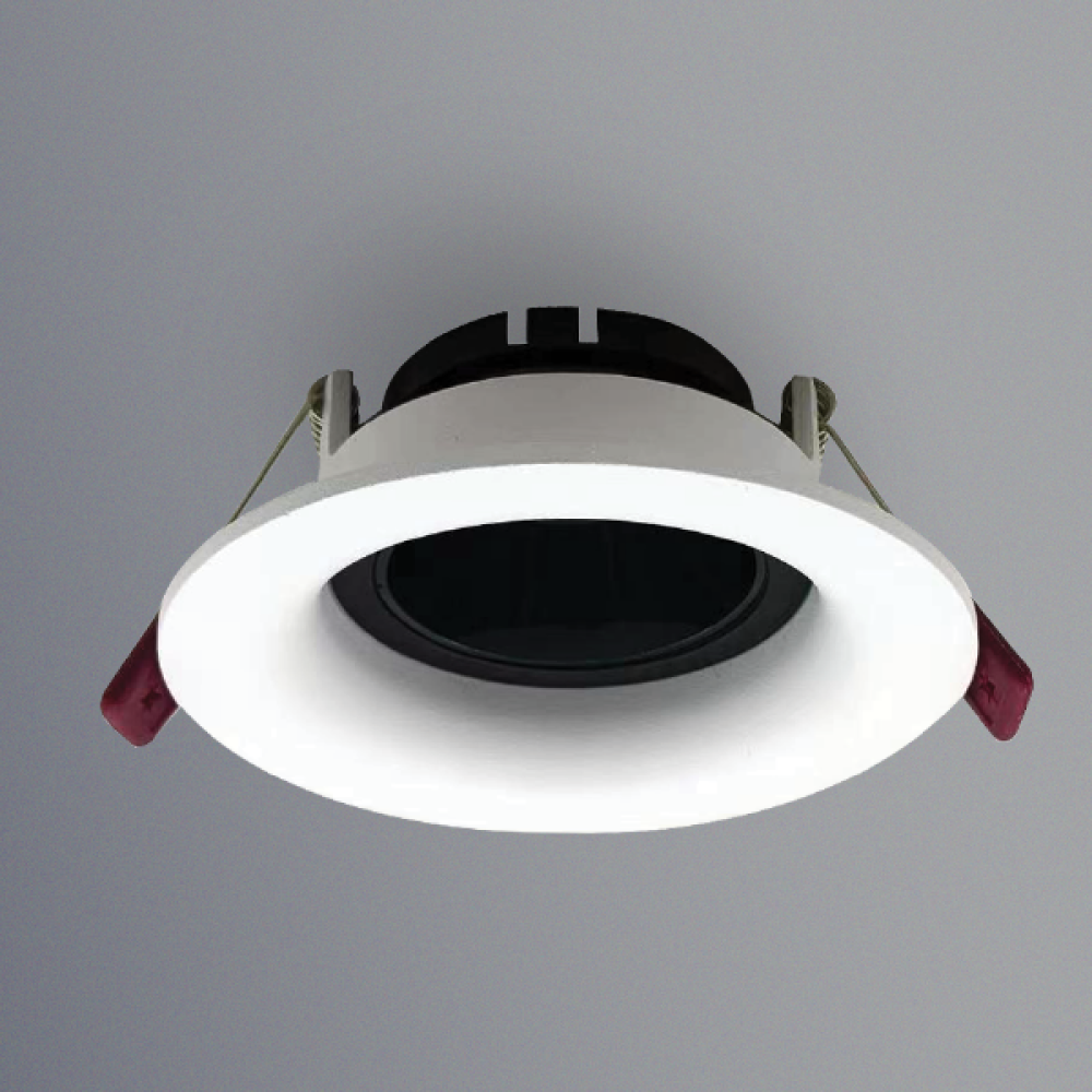 إطارلومو 7 سم ألومنيوم مانع التوهج ابيض + أسود لام...