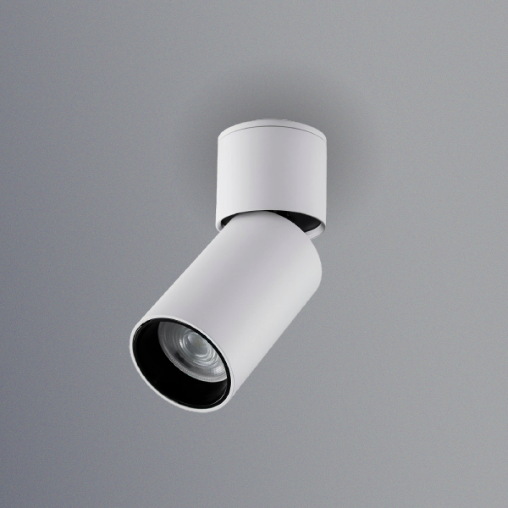 اطار لومو سقفي لطش ألومنيوم ابيض GU10