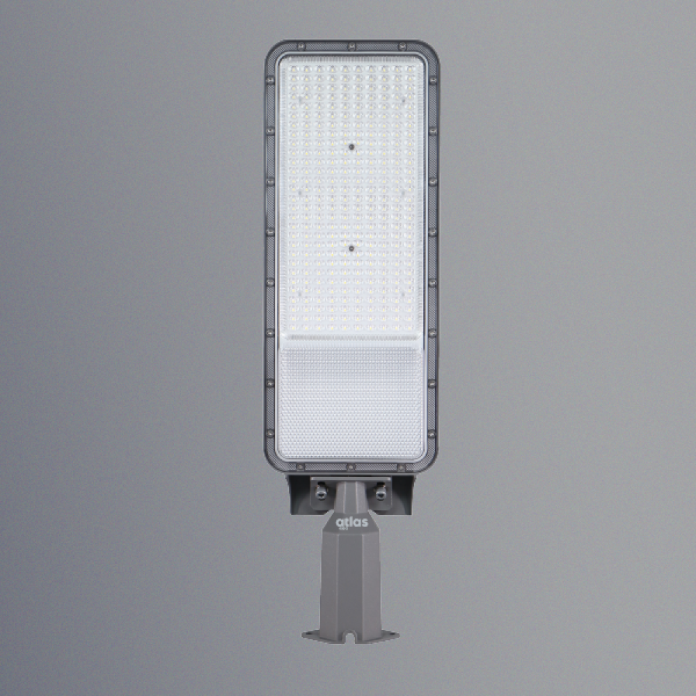 مصباح شارع ATLAS 200W 4000K (مع خلية ضوئية وقاعدة)