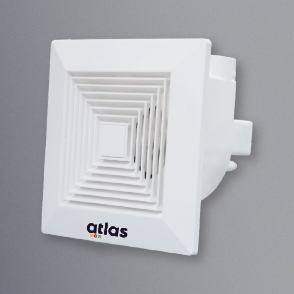 مروحة شفط سقفية اطلس بشبك 23واط 8انش